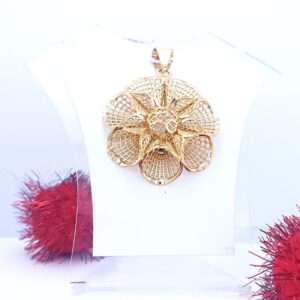 نگین گردنبند مدل شیپوری1