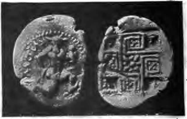 انجیر. 21-22. Stater of Cnossus; نقره اي؛ 480-450 ق.م. وزن 176 گرم