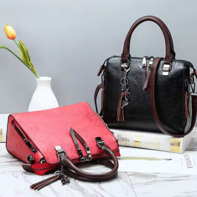 کیف دستی منگوله گربه ای 5