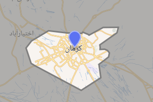 نقشه کرمان