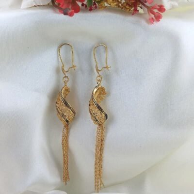 گوشواره شیک و فانتزی مدل گیسو4