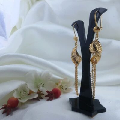 گوشواره شیک و فانتزی مدل گیسو5