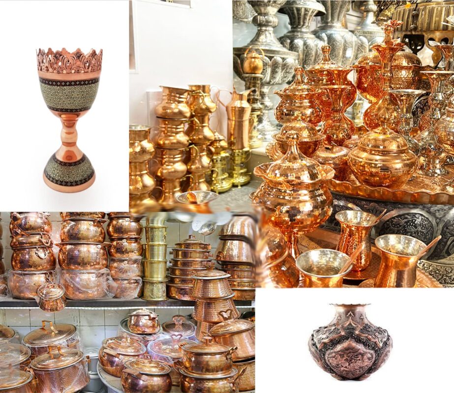 قلم زنی و ظروف مسی کرمان